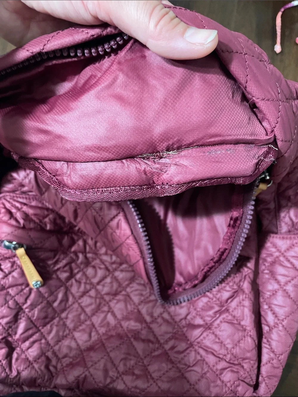 MZ Wallace lightweight quilted